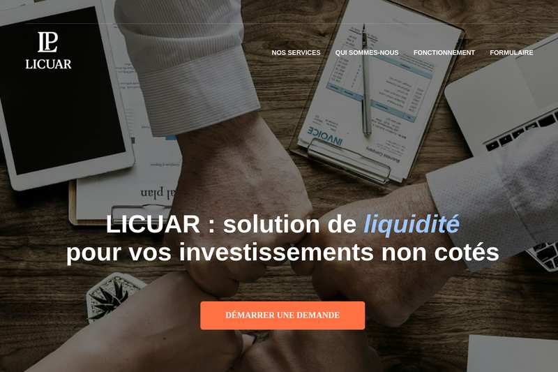 Site Licuar investissements
