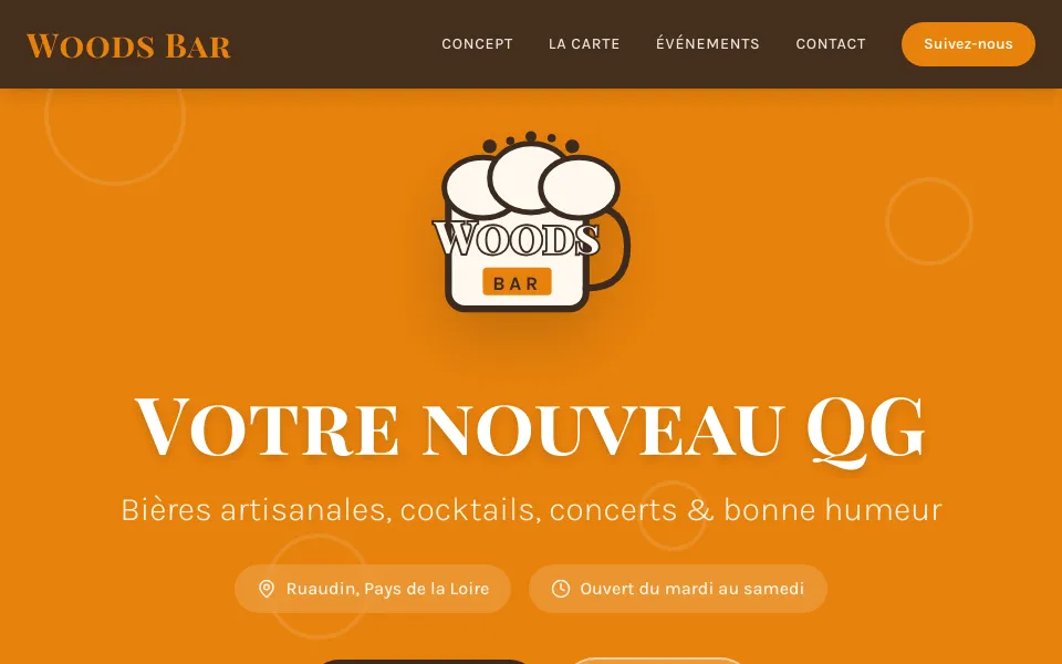 Woods Bar Ruaudin